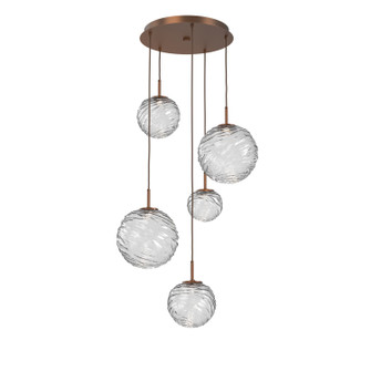 Gaia LED Pendant in Burnished Bronze (404|CHB0092-05-BB-C-C01-L3)