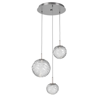 Gaia LED Pendant in Satin Nickel (404|CHB0092-03-SN-C-C01-L3)