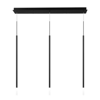 Viggo LED Chandelier in Black (34|PD-69403L2-BK)
