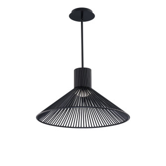 Cappe LED Pendant in Black (34|PD-17421-35-BK)