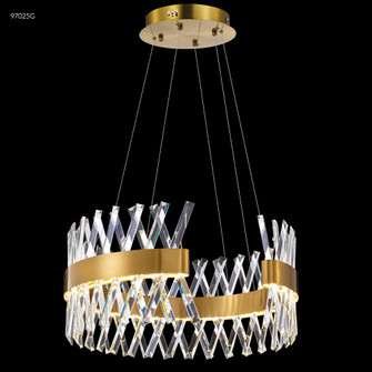 Contemporary LED Chandelier in Gold (64|97025G22)