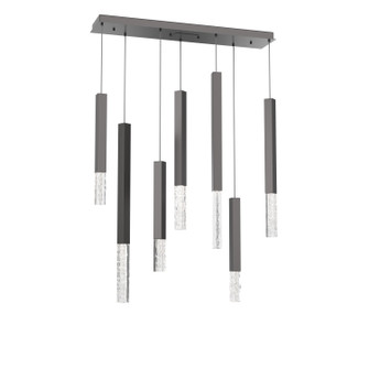 Axis LED Chandelier in Graphite (404|PLB0097-07-GP-GC-C01-L3)