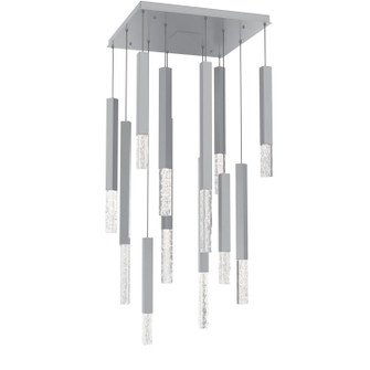 Axis LED Chandelier in Classic Silver (404|CHB0097-12-CS-GC-C01-L1)