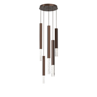 Axis LED Chandelier in Burnished Bronze (404|CHB0097-05-BB-GC-C01-L3)