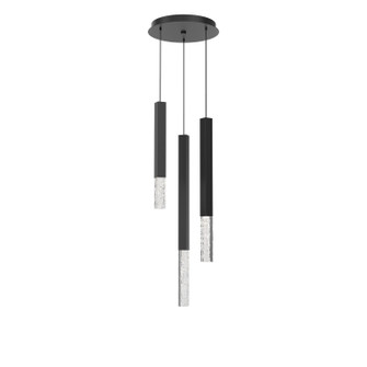 Axis LED Chandelier in Matte Black (404|CHB0097-03-MB-GC-C01-L3)