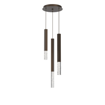 Axis LED Chandelier in Flat Bronze (404|CHB0097-03-FB-GC-C01-L3)
