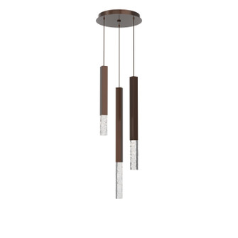 Axis LED Chandelier in Burnished Bronze (404|CHB0097-03-BB-GC-C01-L3)