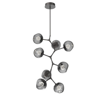 Luna LED Chandelier in Graphite (404|CHB0095-VB-GP-ZS-001-L3)