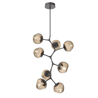 Luna LED Chandelier in Graphite (404|CHB0095-VB-GP-GB-001-L3)