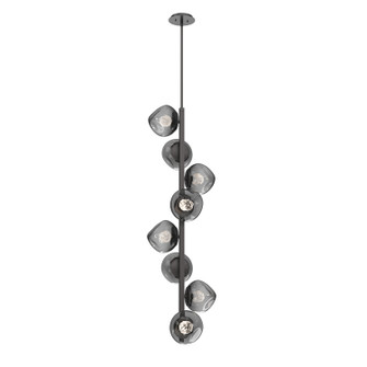 Luna LED Chandelier in Graphite (404|CHB0095-T8-GP-FS-001-L3)