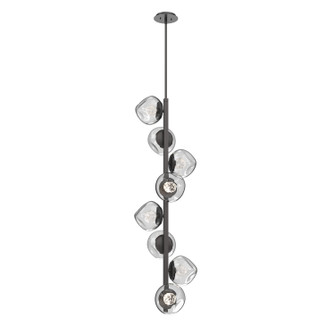 Luna LED Chandelier in Graphite (404|CHB0095-T8-GP-FC-001-L3)