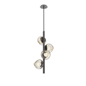 Luna LED Chandelier in Graphite (404|CHB0095-T4-GP-ZA-001-L3)