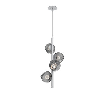 Luna LED Chandelier in Classic Silver (404|CHB0095-T4-CS-FS-001-L1)