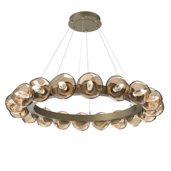 Luna LED Chandelier in Gilded Brass (404|CHB0095-48-GB-GB-CA1-L3)