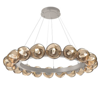 Luna LED Chandelier in Beige Silver (404|CHB0095-48-BS-GB-CA1-L3)