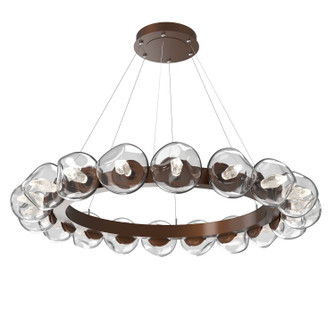 Luna LED Chandelier in Burnished Bronze (404|CHB0095-48-BB-GC-CA1-L3)