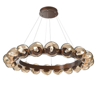 Luna LED Chandelier in Burnished Bronze (404|CHB0095-48-BB-GB-CA1-L3)