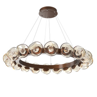 Luna LED Chandelier in Burnished Bronze (404|CHB0095-48-BB-FA-CA1-L3)