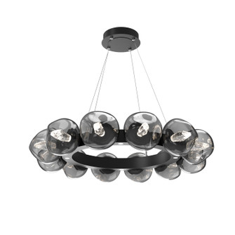 Luna LED Chandelier in Matte Black (404|CHB0095-36-MB-GS-CA1-L3)