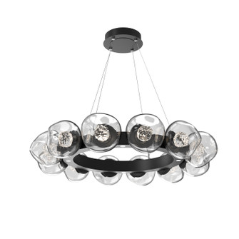 Luna LED Chandelier in Matte Black (404|CHB0095-36-MB-FC-CA1-L3)