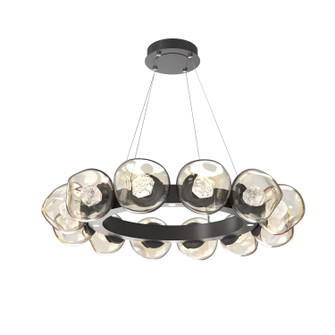 Luna LED Chandelier in Graphite (404|CHB0095-36-GP-ZA-CA1-L3)