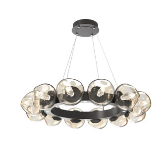 Luna LED Chandelier in Graphite (404|CHB0095-36-GP-GA-CA1-L1)