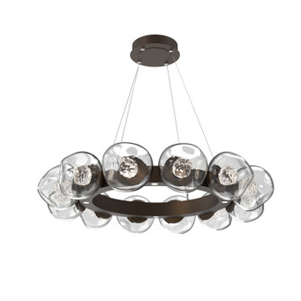 Luna LED Chandelier in Flat Bronze (404|CHB0095-36-FB-FC-CA1-L3)