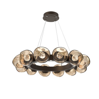 Luna LED Chandelier in Flat Bronze (404|CHB0095-36-FB-FB-CA1-L3)