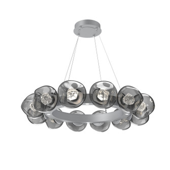 Luna LED Chandelier in Classic Silver (404|CHB0095-36-CS-ZS-CA1-L3)