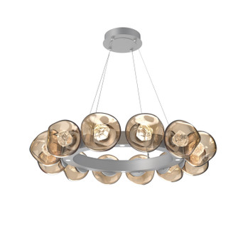 Luna LED Chandelier in Classic Silver (404|CHB0095-36-CS-ZB-CA1-L3)