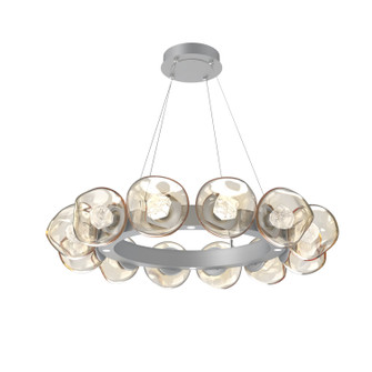 Luna LED Chandelier in Classic Silver (404|CHB0095-36-CS-ZA-CA1-L3)