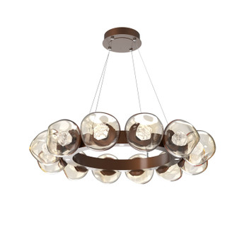 Luna LED Chandelier in Burnished Bronze (404|CHB0095-36-BB-ZA-CA1-L3)