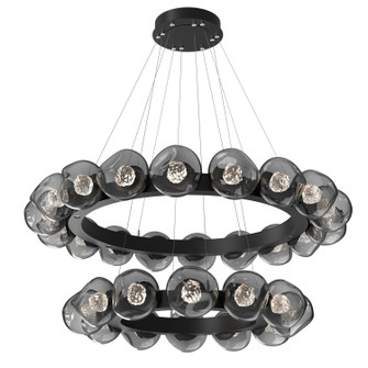 Luna LED Chandelier in Matte Black (404|CHB0095-2T-MB-FS-CA1-L1)