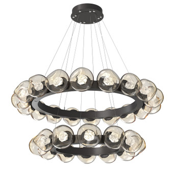 Luna LED Chandelier in Graphite (404|CHB0095-2T-GP-ZA-CA1-L1)