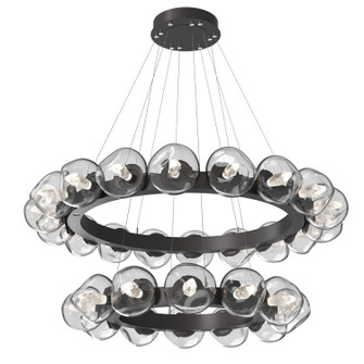 Luna LED Chandelier in Graphite (404|CHB0095-2T-GP-GC-CA1-L3)