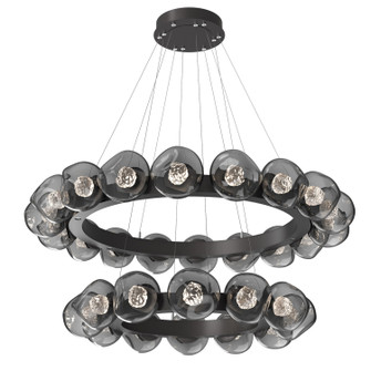 Luna LED Chandelier in Graphite (404|CHB0095-2T-GP-FS-CA1-L3)