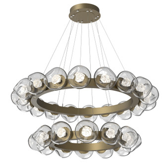 Luna LED Chandelier in Gilded Brass (404|CHB0095-2T-GB-ZC-CA1-L3)