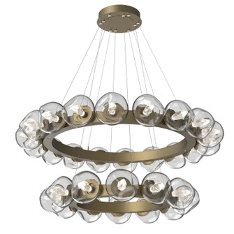 Luna LED Chandelier in Gilded Brass (404|CHB0095-2T-GB-GC-CA1-L1)