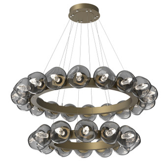 Luna LED Chandelier in Gilded Brass (404|CHB0095-2T-GB-GS-CA1-L1)