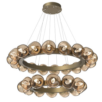 Luna LED Chandelier in Gilded Brass (404|CHB0095-2T-GB-GB-CA1-L3)