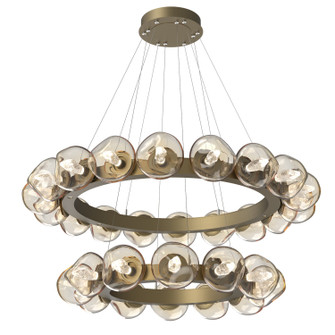 Luna LED Chandelier in Gilded Brass (404|CHB0095-2T-GB-GA-CA1-L3)