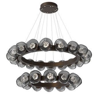 Luna LED Chandelier in Flat Bronze (404|CHB0095-2T-FB-ZS-CA1-L1)