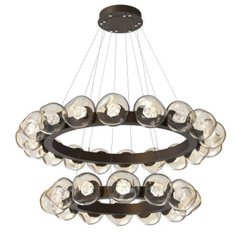 Luna LED Chandelier in Flat Bronze (404|CHB0095-2T-FB-ZA-CA1-L1)