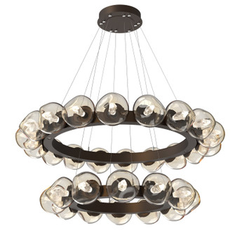 Luna LED Chandelier in Flat Bronze (404|CHB0095-2T-FB-GA-CA1-L3)