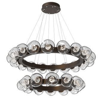 Luna LED Chandelier in Flat Bronze (404|CHB0095-2T-FB-FC-CA1-L3)