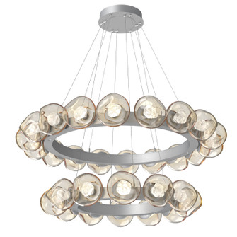 Luna LED Chandelier in Classic Silver (404|CHB0095-2T-CS-ZA-CA1-L3)