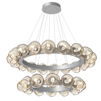 Luna LED Chandelier in Classic Silver (404|CHB0095-2T-CS-GA-CA1-L3)