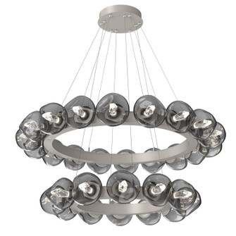 Luna LED Chandelier in Beige Silver (404|CHB0095-2T-BS-GS-CA1-L3)