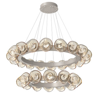 Luna LED Chandelier in Beige Silver (404|CHB0095-2T-BS-FA-CA1-L3)