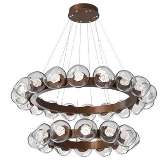 Luna LED Chandelier in Burnished Bronze (404|CHB0095-2T-BB-ZC-CA1-L1)